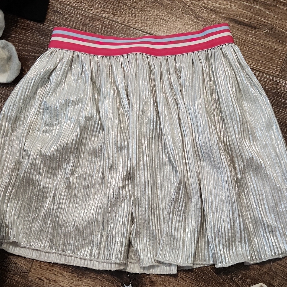 Garanimals Silver Skort with Pink Waistband